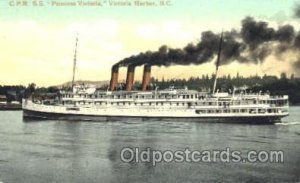 SS Princess Victoria Steamer Ship 1930 light wear close to perfect corners, p...
