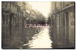 PHOTO CARD Caen 1925 Floods