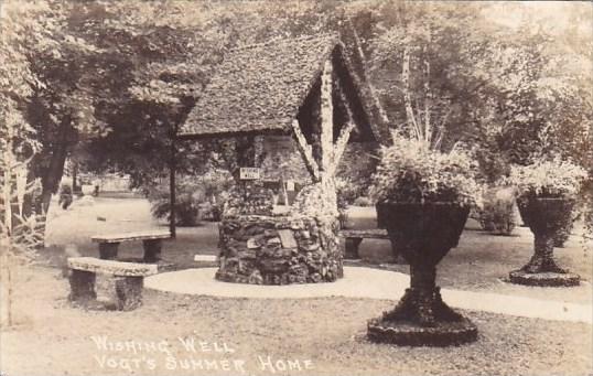 Missouri Kansas City Wishing Well Vogt's Summer Home 1938