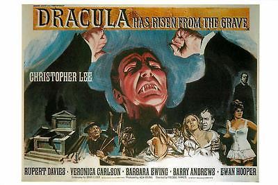 Postcard of Dracula Has Risen from the Grave Movie