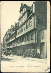 germany, FRANKFURT a. MAIN, Göthehaus (ca. 1899)