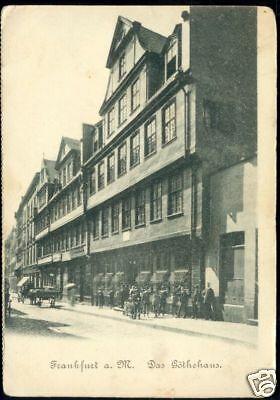 germany, FRANKFURT a. MAIN, Göthehaus (ca. 1899)