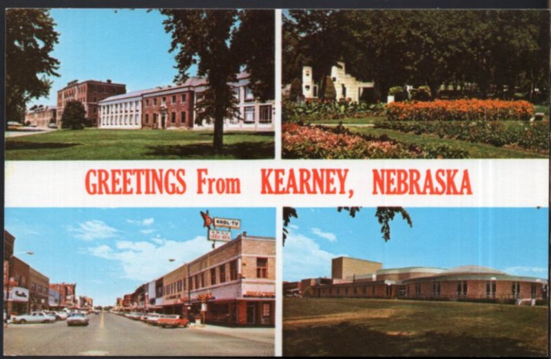 Nebraska KEARNEY Greetings from MultiView Street View Vets Hospital - Chrome