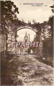 'Old Postcard Montfort L''Amaury door Badoul'