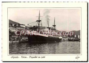 Modern Postcard Ajaccio Corsica Paquerot Au Port