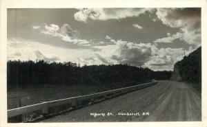 Cloudcroft New Mexico 1940s Highway 83 RPPC real photo postcard 9820