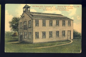 Pawtucket, Rhode Island/RI Postcard, Old Slater Mill