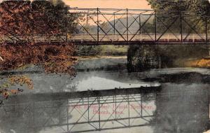 Panora Iowa Lenon Bridge Speedway Antique Postcard K88978
