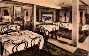 Hand Colored PC Dining Room at Sunnyside Farm in Manasquan, New Jersey~139504