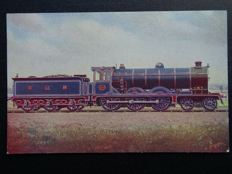 C.R. Caledonian Railway 4-6-0 No.179 Steam Locomotive Postcard