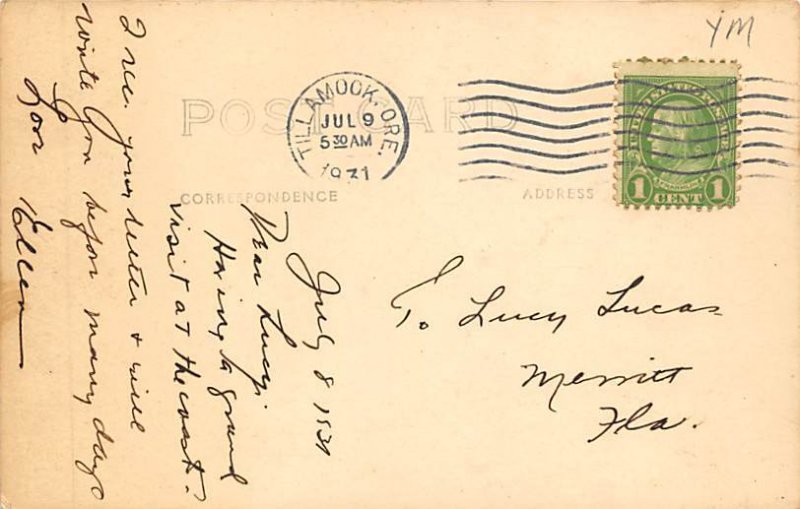 Beach Scene Oceanside, Oregon OR