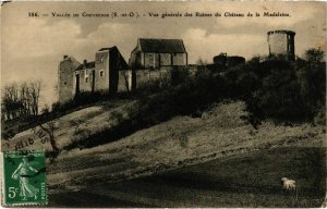 CPA Vallée de CHEVREUSE Vue générale des Ruines du Chateau de la Made (102759)