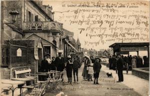 CPA St-AUBIN-sur-MER - Digue et pierre a poisson (276344)