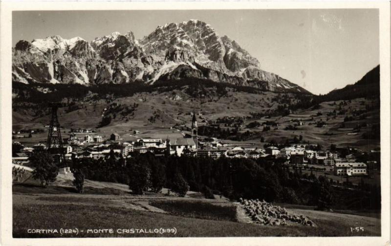 CPA Cortina Monte Cristallo . ITALY (544111)