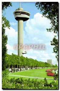Postcard Modern Rotterdam Holland euromast