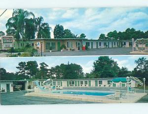 Pre-1980 FOUNTAIN LODGE MOTEL Sanford Florida FL J7593