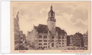 Stuttgart , Germany , 00-10s ; Marktplatz und Neues Rathaus