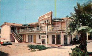 California Santa Barbara La Playa Motel autos Colorpicture Postcard 22-9569