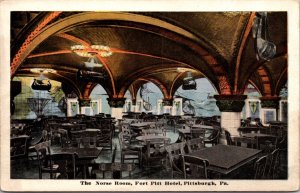 Postcard The Norse Room at Fort Pitt Hotel in Pittsburgh, Pennsylvania