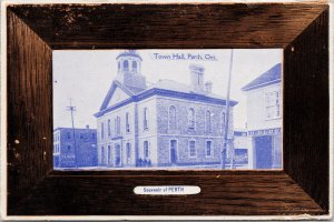 Town Hall Perth Ontario ON Unused Postcard E65 *as is