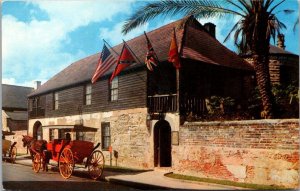 Florida St Augustine St Francis Street The Oldest House In The U S