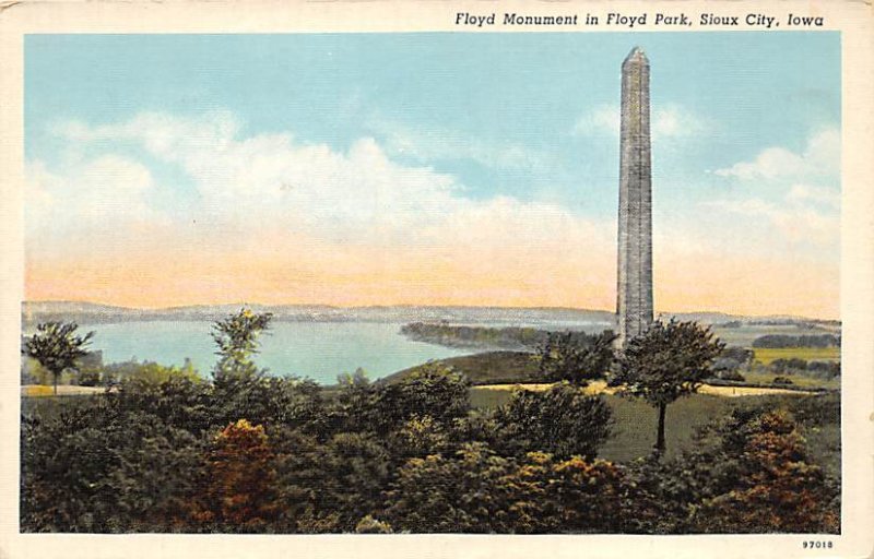Floyd Monument Floyd Park Sioux City, Iowa  
