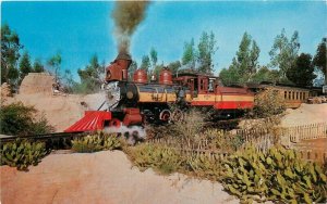 Buena Park California Knott's Perry Farm Train Postcard 20-8444