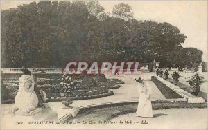 Postcard Old Versailles Park A corner Parterre du Midi