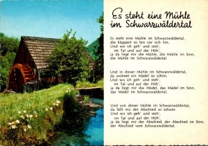 Germany Schwarzwald Old Water Mill