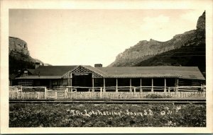 RPPC The Latchstring Inn Savoy South Dakota SD 1904-18 AZO Postcard UNP C10