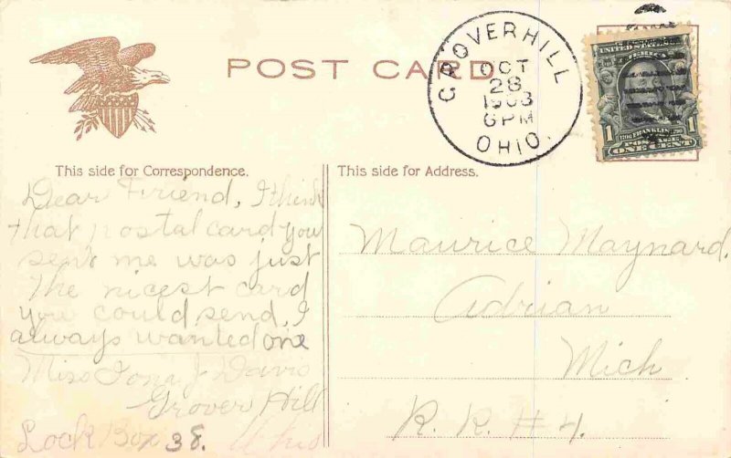 Princess Anne Hotel Virginia Beach VA 1908 postcard