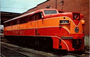 Vintage Railroad Train Locomotive Postcard - St. Louis Southwestern Railway