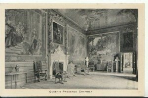 Berkshire Postcard - Windsor Castle - Queen's Presence Chamber - Ref 12568A