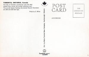 City Hall over Reflecting Pool - Toronto, Ontario, Canada