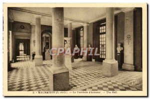 Old Postcard Malmaison Hallway d & # 39Honneur