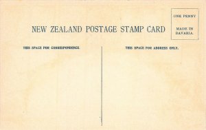 New Zealand, Stamps on Early Postcard, Unused, Published by Ottmar Zieher