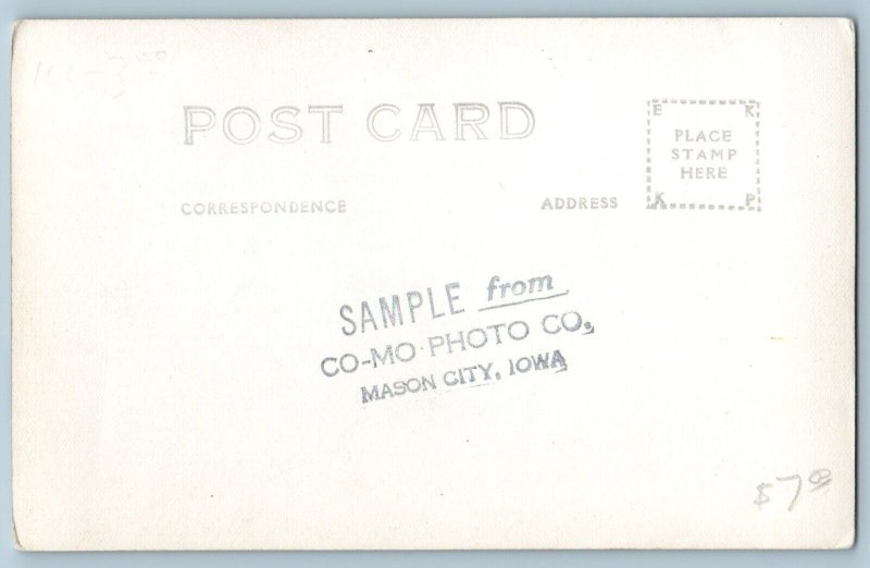 Madison South Dakota SD Postcard RPPC Photo Isaac Walton Club House c1940's