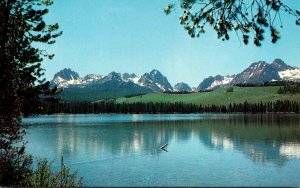 Idaho Little Redfish Lake Off U S Highway 93 Near Stanley