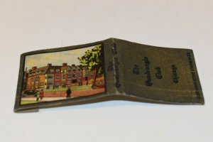 The Quadrangle Club Chicago 20 Strike Matchbook Cover