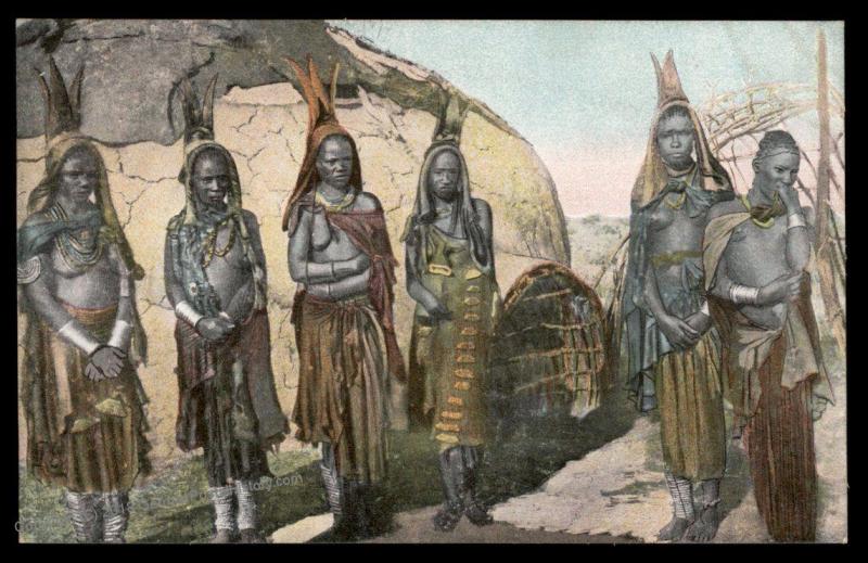 Germany ca1904 SW Africa DSWA Natives Card 88683