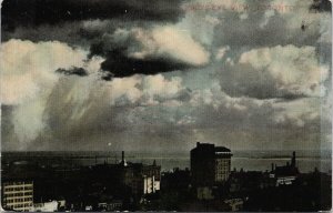 Toronto Ontario Birdseye Clouds Unused Richmonde Sales Postcard G91