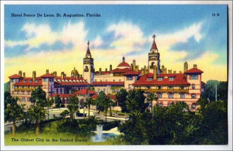 FL - Hotel Ponce De Leon, St Augustine