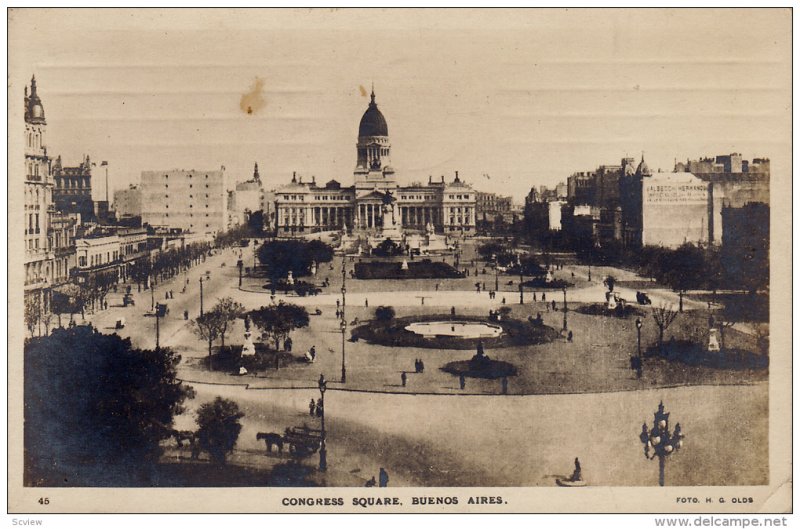 RP, Congress Square, BUENOS AIRES, Argentina, 1920-1940s