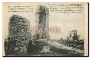 Old Postcard Shelf Tower Montlhery