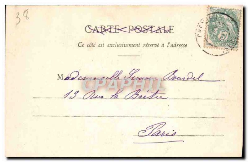 Old Postcard Around Cremieu Castle Town