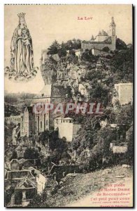 Rocamadour Old Postcard