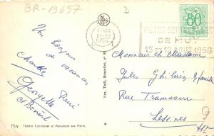 BR19657 Huy theatre communal et monument aux morts   belgium