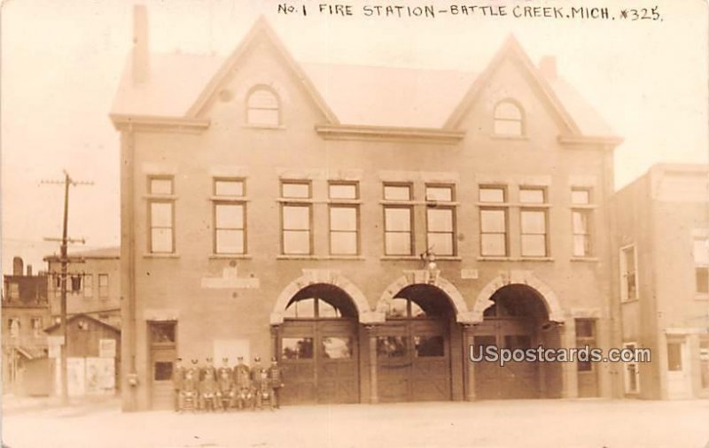 No 1 Fire Station in Battle Creek, Michigan