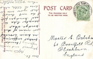 EDINBURGH SCOTLAND UK~FORTH BRIDGE~1905 MOONLIGHT POSTCARD