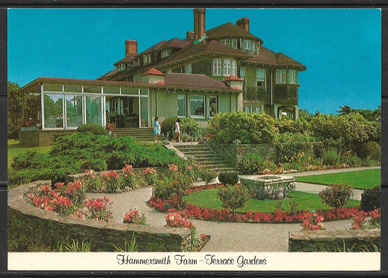 Rhode Island, Newport - Hammersmith Farm - Terrace Gardens - [RI-055X]